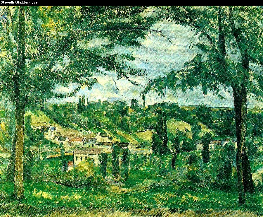 Paul Cezanne landskap